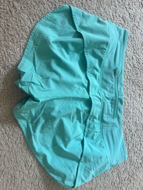 lululemon athletica Teal Speed Up Shorts